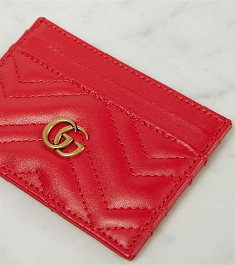 business card holder gucci|gucci gg marmont card holder.